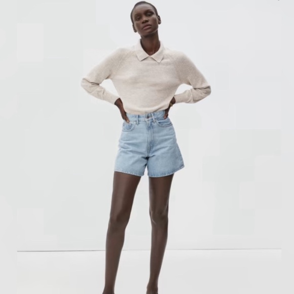 Everlane Women's Sweater in Light Gray - Picture 2 of 6